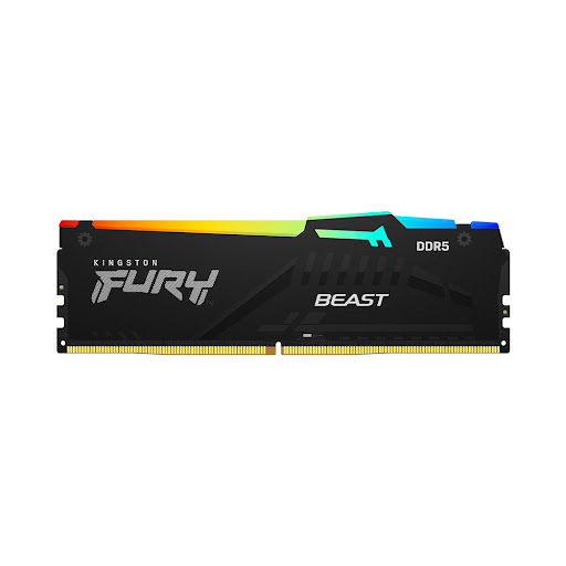 Bộ nhớ trong/ RAM Kingston DDR5 16GB 6000Mhz CL36 DIMM FURY Beast RGB EXPO (KF560C36BBE2A-16WP)
