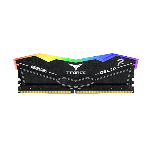 Bộ nhớ trong/ RAM Teamgroup Delta Black RGB 16GB DDR5-6000 CL38-46 (FF3D516G6000HC38G01)
