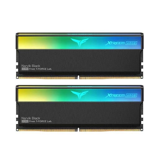 Bộ nhớ trong/ RAM TEAMGROUP T FORCE XTREEM ARGB DDR5 32GB 7200MHz (2x16GB) Expo / XMP (FF9D532G7200HC34ADC01)