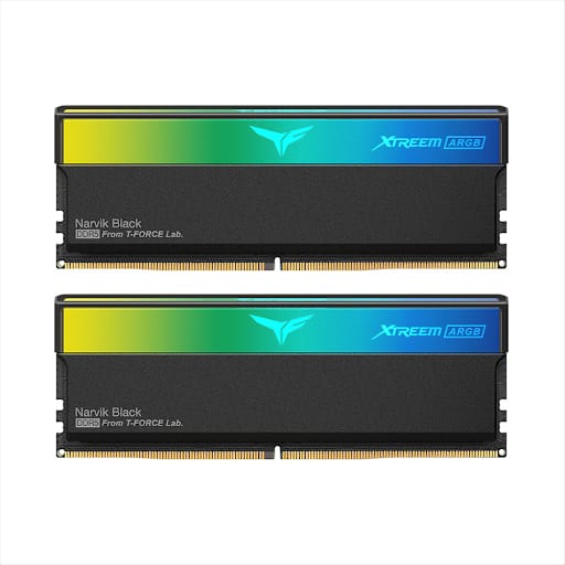 Bộ nhớ trong/ RAM Teamgroup Xtreem ARGB Black 48GB (2x24GB) DDR5-8000 (FF9D548G8000HC38EDC01)