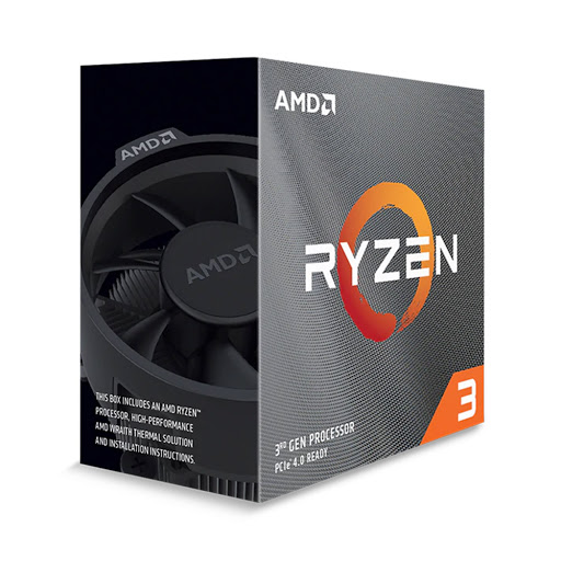 Bộ vi xử lý/ CPU AMD Ryzen 3 3100 (4 Cores 8 Thread up to 3.9 GHz AM4)