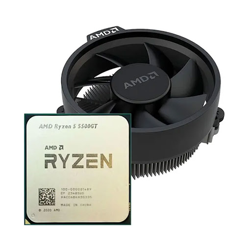 Bộ vi xử lý/ CPU AMD Ryzen 5 5500GT MPK (3.6GHz up to 4.4GHz/19MB/6 cores 12 threads/Socket AM4) kèm quạt làm mát