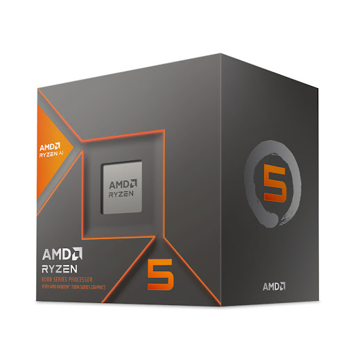 Bộ vi xử lý/ CPU AMD Ryzen 5 8600G (6C-12T | Up to 5.0GHz | 22MB | Radeon 760M 8CU - RDNA 3.0 | Wraith Stealth | Ryzen AI | AM5)