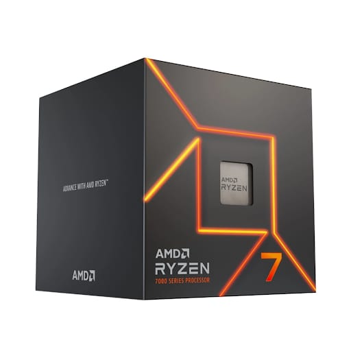 Bộ vi xử lý/ CPU AMD Ryzen 7 7700 (8C - 16T | Up to 5.3GHz | 40MB | Radeon Graphics 2CUs | Wraith Prism | AM5)