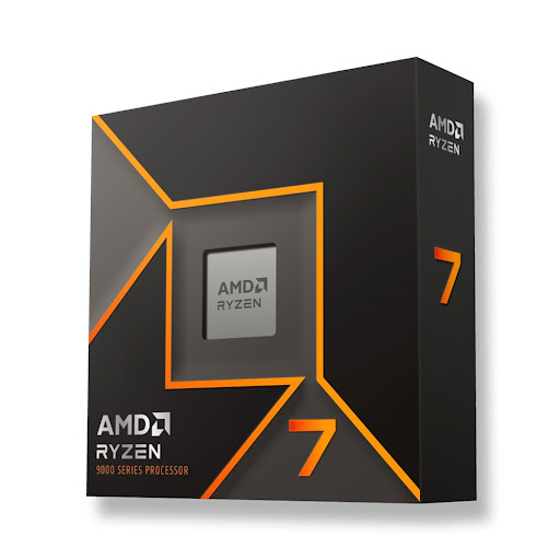Bộ vi xử lý/ CPU AMD Ryzen 7 9700X (8C-16T | Up to 5.5GHz | 40MB | 65W | Radeon Graphics | No Cooler | AM5)