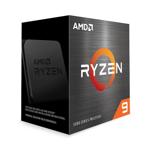 Bộ vi xử lý/ CPU AMD Ryzen 9 5900X (12C - 24T | Up to 4.8 GHz | 64MB Cache L3 | No Cooler | AM4)