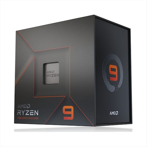 Bộ vi xử lý/ CPU AMD Ryzen 9 7950X (16C - 32T | Up to 5.7GHz | 80MB | Radeon Graphics 2CU | No Cooler | AM5)
