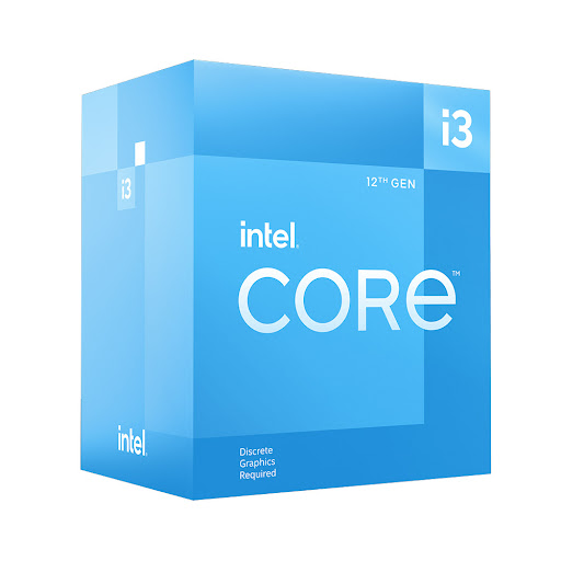 Bộ vi xử lý/ CPU Intel Core i3 12100F (4 Cores 8 Threads 4.3 GHz Alder Lake 12th Gen LGA 1700)