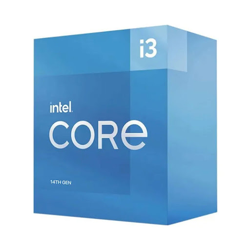 Bộ vi xử lý/ CPU Intel Core i3-14100F (4C/8T, Cache L3 12MB, 3.5 GHz-4.7 GHz, LGA-1700) (BX8071514100FSRMX2) + Quạt