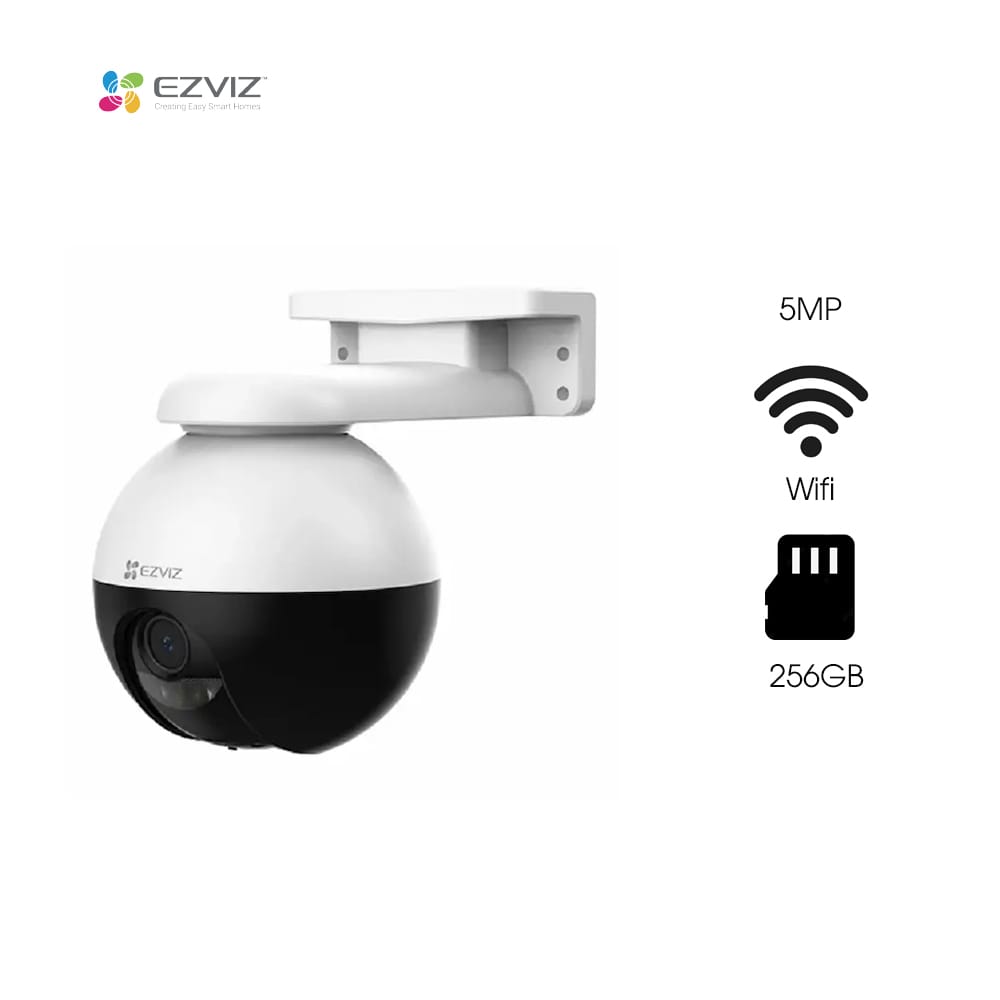 Camera Ezviz C8W Pro 3K 5M PTZ thông minh, độ nét cao