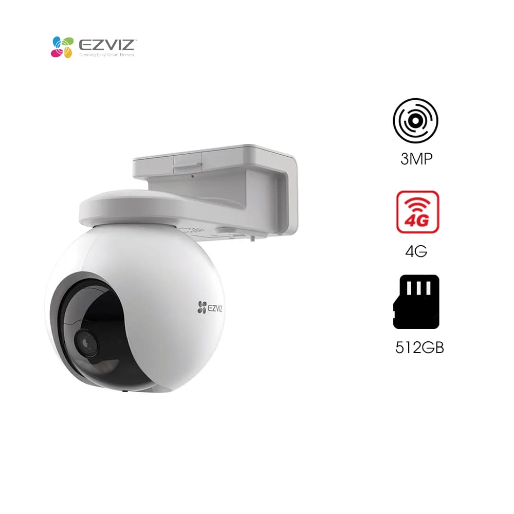 Camera Ezviz Wifi EB8 4G 2K quay quét dùng pin