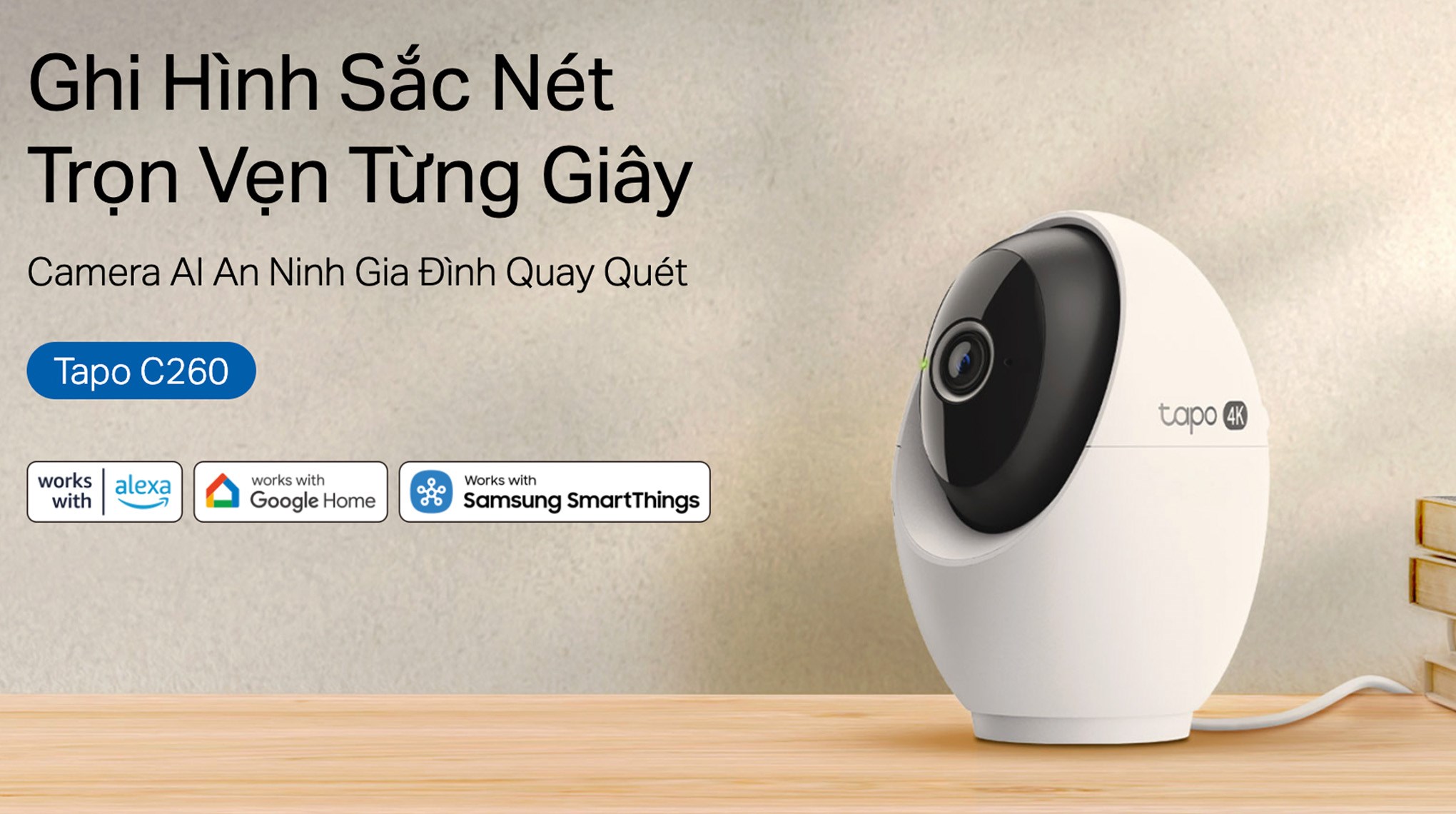 Camera IP 360 Độ TP-Link Tapo C260