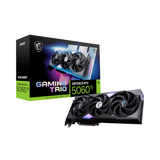 Card màn hình MSI GeForce RTX 5060 Ti 8G GAMING TRIO OC