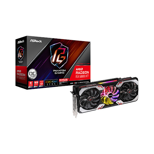 Card màn hình/ VGA ASRock RX6800XT PGD 16GO (90-GA28ZZ-00UANF)