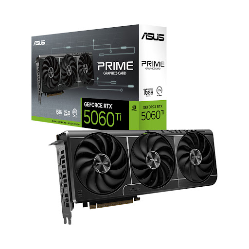 Card màn hình/ VGA Asus PRIME GeForce RTX 5060 Ti 16GB GDDR7 (PRIME-RTX5060Ti-16G)