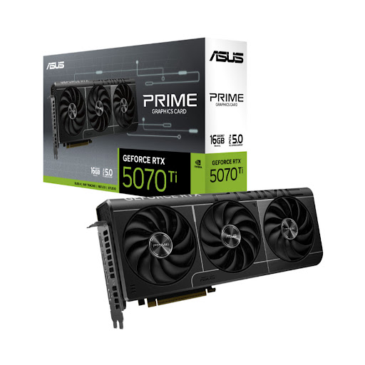 Card màn hình/ VGA ASUS PRIME GeForce RTX 5070 Ti 16GB GDDR7 (PRIME-RTX5070TI-16G)