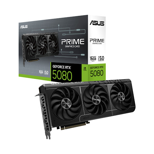 Card màn hình/ VGA ASUS PRIME GeForce RTX 5080 16GB GDDR7 OC (PRIME-RTX5080-016G)