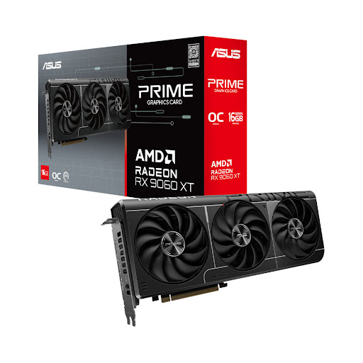 Card màn hình/ VGA ASUS Prime Radeon RX 9060 XT 16GB GDDR6 OC Edition (PRIME-RX9060XT-O16G)