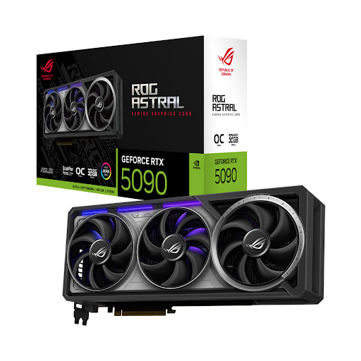 Card màn hình/ VGA ASUS ROG Astral GeForce RTX™ 5090 32GB GDDR7 OC Edition (ROG- ASTRAL- RTX5090-O32G-GAMING)