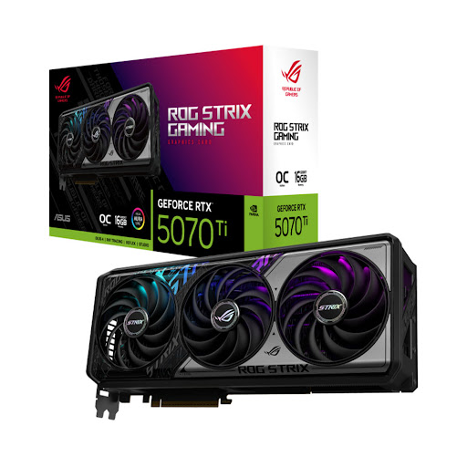 Card màn hình/ VGA ASUS ROG Strix GeForce RTX 5070 Ti 16GB GDDR7 OC Edition