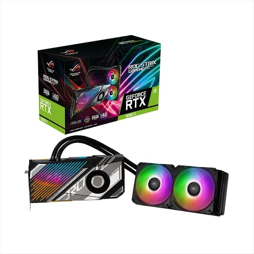 Card màn hình/ VGA Asus ROG-STRIX-LC-RTX3090TI-24G-GAMING (90YV0HC2-M0NA00)