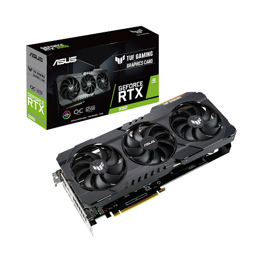 Card màn hình/ VGA ASUS TUF Gaming GeForce RTX 3060 V2 OC 12GB GDDR6 (TUF-RTX3060-O12G-V2-GAMING)