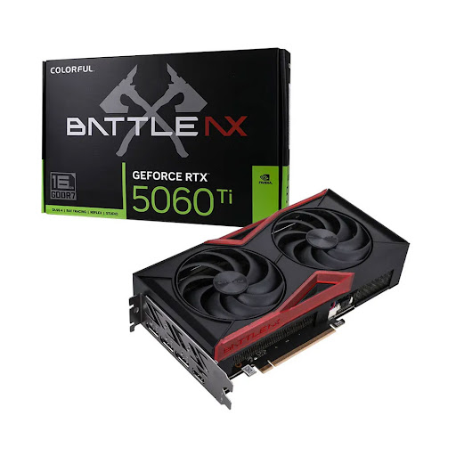 Card màn hình/ VGA Colorful GeForce RTX 5060 Ti Battle AX DUO 16GB-V