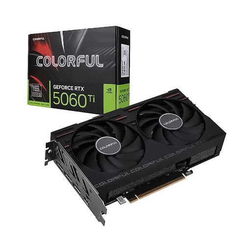 Card màn hình/ VGA Colorful GeForce RTX 5060 Ti Gaming DUO 16GB-V