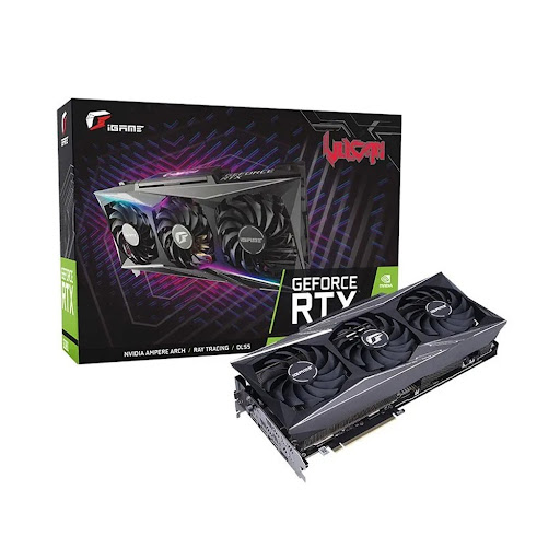 Card màn hình/ VGA Colorful iGame GeForce RTX 3080 Vulcan OC 12G LHR -V