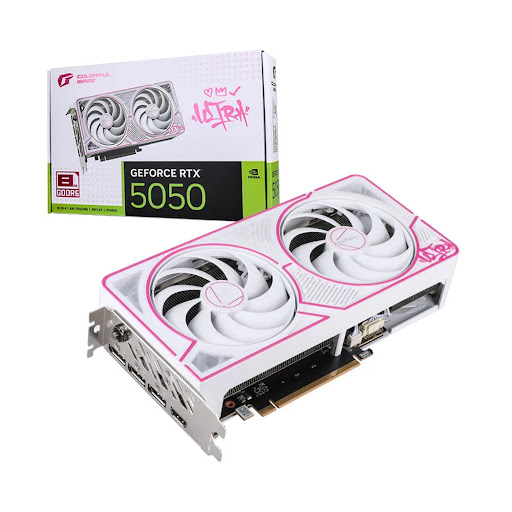 Card màn hình/ VGA Colorful iGame GeForce RTX 5050 Ultra W DUO OC 8GB-V