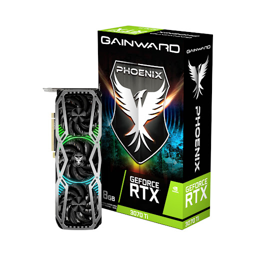 Card màn hình/VGA GAINWARD RTX3070Ti PHOENIX 8GB GDDR6X 256bit 3-DP HDMI (NED307T019P2-1046X)