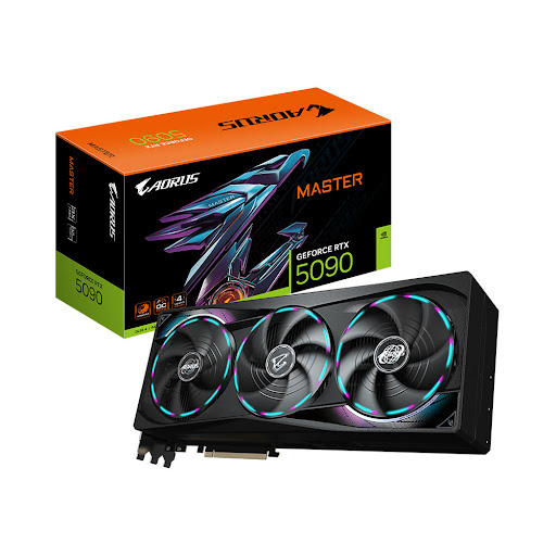 Card màn hình/ VGA Gigabyte AORUS GeForce RTX 5090 MASTER 32G GDDR7 (GV-N5090AORUS M-32GD)