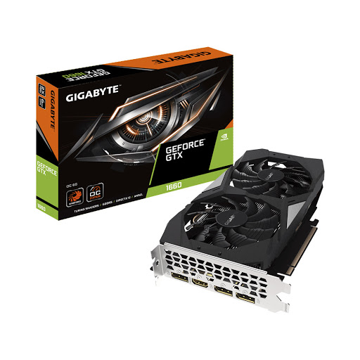 Card màn hình/ VGA Gigabyte GeForce GTX 1660 OC 6G GDDR5 (GV-N1660OC-6GD)