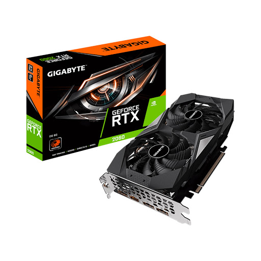 Card màn hình/ VGA Gigabyte GeForce RTX 2060 D6 6G GDDR6 (GV-N2060D6-6GD)