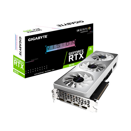 Card màn hình/ VGA Gigabyte GeForce RTX 3070 VISION OC 8G (GV-N3070VISION OC-8GD)