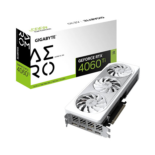 Card Màn Hình/ VGA Gigabyte GeForce RTX 4060 Ti AERO OC 8G (GV-N406TAERO OC-8GD)