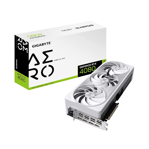 Card màn hình/ VGA Gigabyte GeForce RTX 4080 16GB AERO OC (GV-N4080AERO OC-16GD)