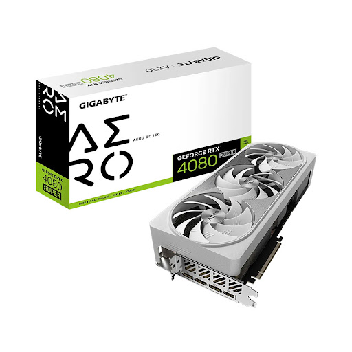 Card màn hình/ VGA Gigabyte GeForce RTX 4080 SUPER AERO OC 16G (GV-N408SAERO OC-16GD)