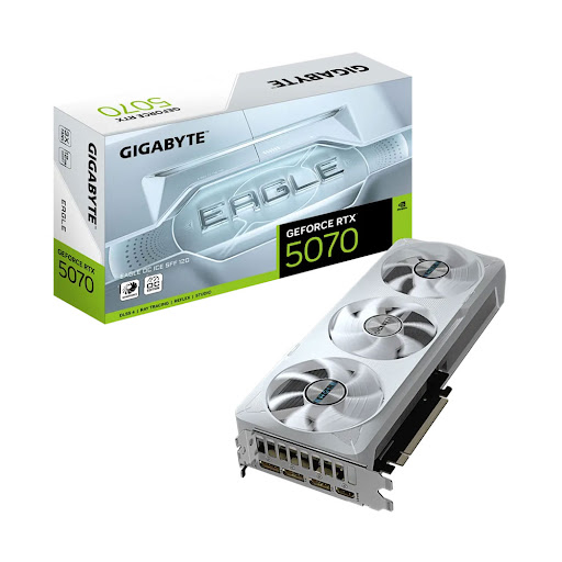 Card màn hình/ VGA Gigabyte GeForce RTX 5070 EAGLE OC ICE SFF 12G
