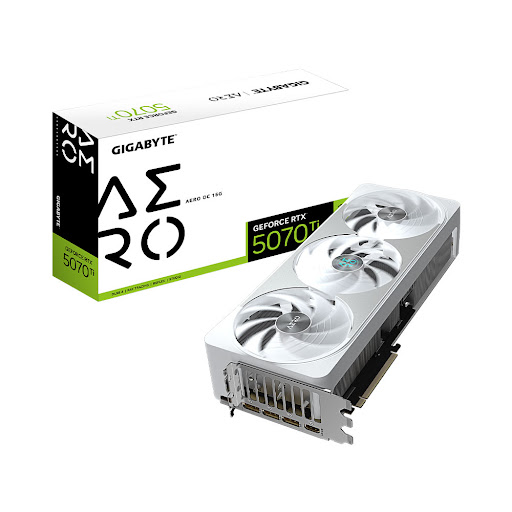 Card màn hình/ VGA Gigabyte GeForce RTX 5070 Ti AERO OC 16G