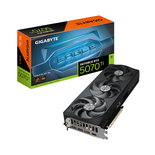 Card màn hình/ VGA Gigabyte GeForce RTX 5070 Ti EAGLE OC SFF 16G (GV-N507TEAGLE OC-16GD)