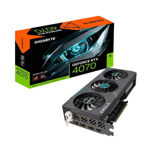 Card màn hình/ VGA Gigabyte GeForce RTX™ 4070 EAGLE OC 12G (N4070EAGLE OC-12GD)