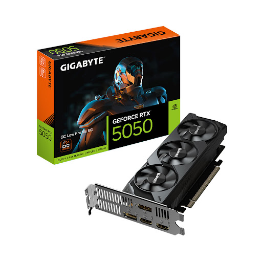 Card màn hình/ VGA Gigabyte GeForce RTX™ 5050 OC Low Profile 8G (GV-N5050OC-8GL )