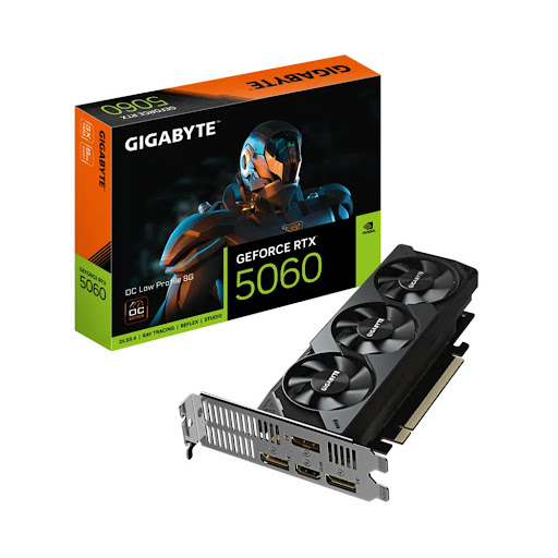Card màn hình/ VGA Gigabyte GeForce RTX™ 5060 OC Low Profile 8G (GV-N5060OC-8GL)