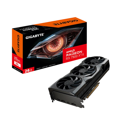 Card màn hình/ VGA Gigabyte Radeon RX 7900 XTX 24G (GV-R79XTX-24GC-B)