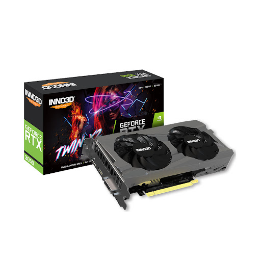 Card màn hình/ VGA INNO3D GeForce RTX 3050 6GB Twin X2 V2