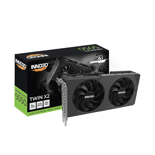 Card màn hình/ VGA INNO3D GEFORCE RTX 5050 TWIN X2 8GB (N50502-08D6-174071N)