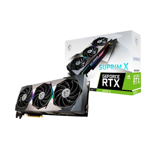 Card màn hình/ VGA MSI GeForce RTX 3070 Ti SUPRIM X 8G