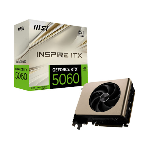 Card màn hình/ VGA MSI GeForce RTX 5060 8G INSPIRE ITX OC