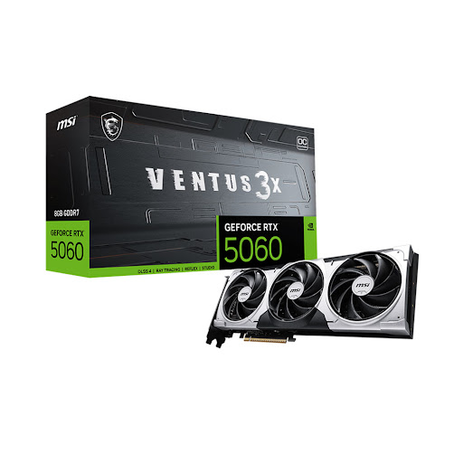 Card màn hình/ VGA MSI GeForce RTX 5060 8G VENTUS 3X OC